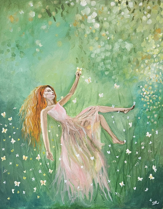 'Bloom', Original Acrylic on Canvas
