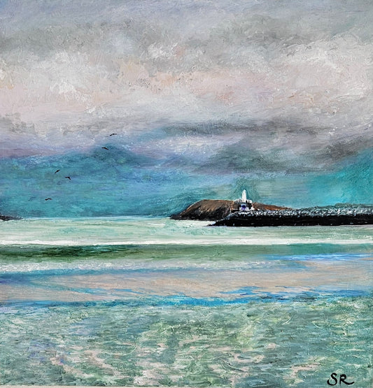 'Goodwick Sands', Original Acrylic on Canvas