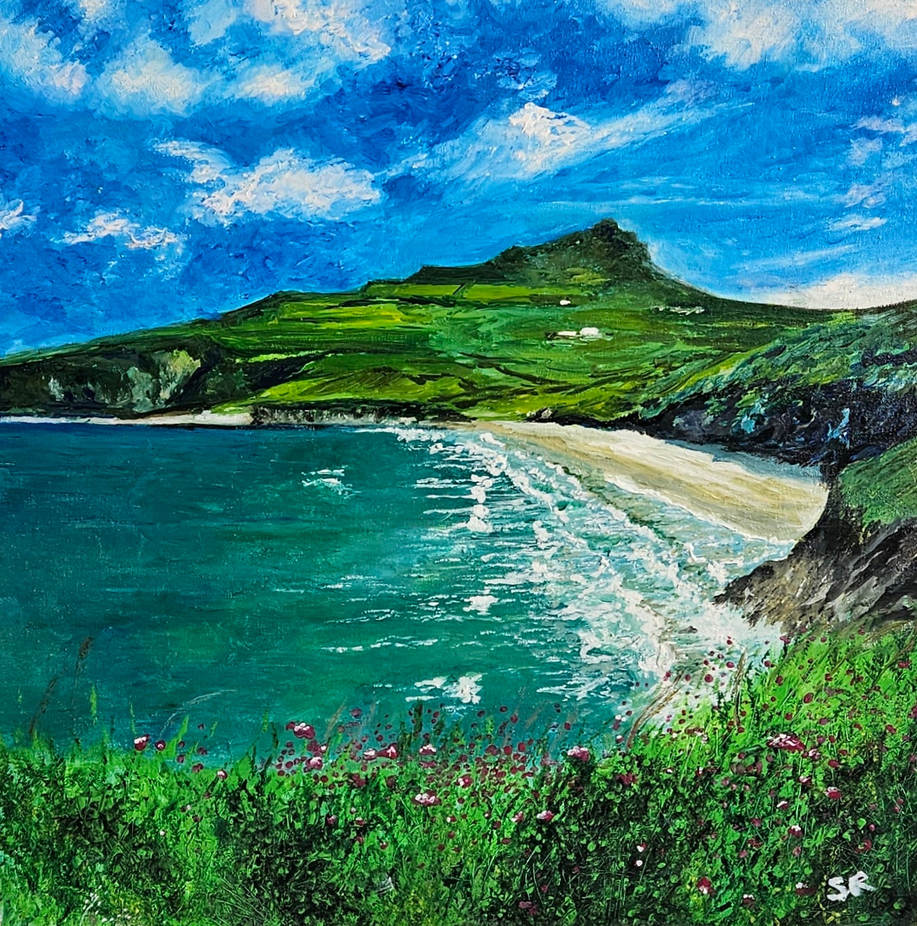 'Whitesands', Original Acrylic on Canvas