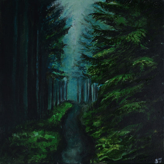 'Journey', Original Acrylic Painting on medium canvas